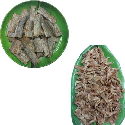 AL-HAQQ Valai | Dry Ribbon Fish (200g) and Shrimp | Prawns | Chemeen (200g) Clean