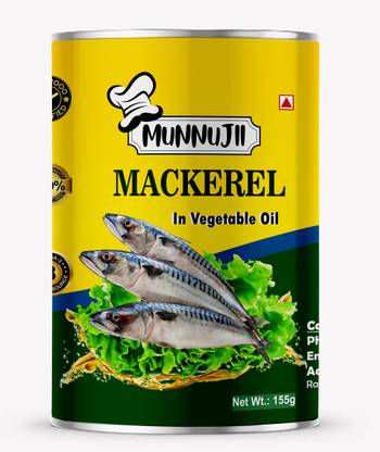 Munnujii Mackerel in Vegetable Oil 155g Fillets