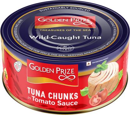 Golden Prize Tuna Chunk in Tomato Sauce 185Gms Sea Foods