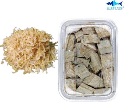 MM DRY FISH Dry Baby Ribbon & Baby Shrimp-Pack of-2 Slices