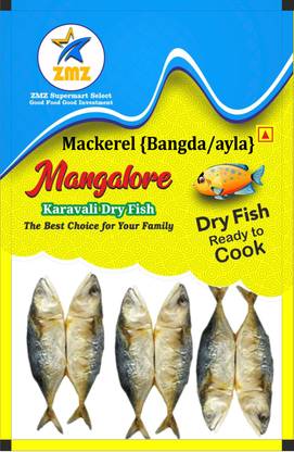 zmz Dry Indian Mackerel, Bangada, Ayla Whole