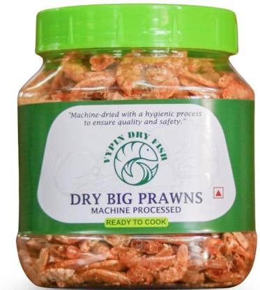 VYPIN DRY FISH DRY BIG PRAWNS FULLY CLEANED READY TO COOK (150g) MACHINE DRIED Clean