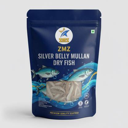 zmz Zulfi DRY FISH Dry 100gm Surgutta / Silver Belly / Mullan / Pony Fish / Kaaral Whole