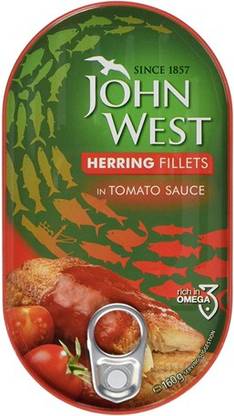 John West Herring Fillets in Tomato Sauce Slices