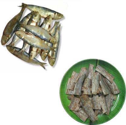 AL-HAQQ Chala | Mathi | Sardine (100g) and Valai | Dry Riboon Fish (100g) Clean