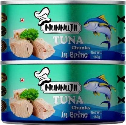 Munnujii Tuna Chunks in brine 320g (Pack of 2) Chunks