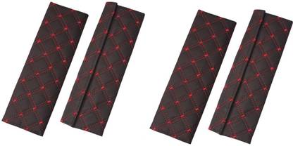 Auto Oprema Soft Auto B/R Check Seat belt 4 PCS Universal Fit for All Cars Seat Belt Cover