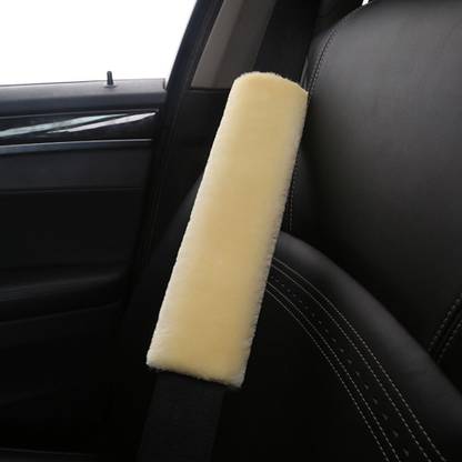Augen Velvet Seat Belt Shoulder Pad Straps for More Comfortable Driving Seat Belt Cover