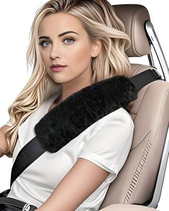 Glitzn Soft Seat Belt Cover for Shoulder Pad Neck Cushion Protector Seat Belt Cover