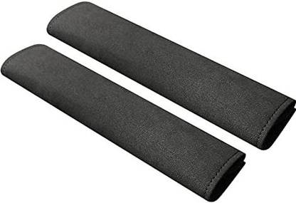 Auto Oprema CAR SEAT BELT COVER & SHOULDER PAD COVER BLACK -4 UNIVERSAL PACK OF 2 Seat Belt Cover