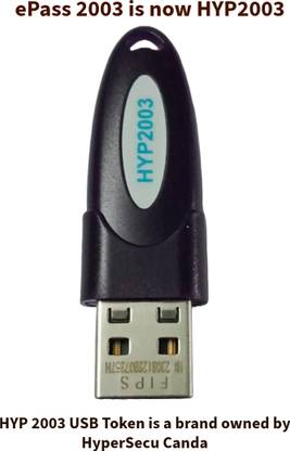 DSC epass token Epass HYP2003 & Sify HS' series