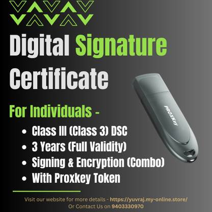 Pantasign DSC for Individual with Signing & Encryption (3 Years Validity) 3YDSCISE