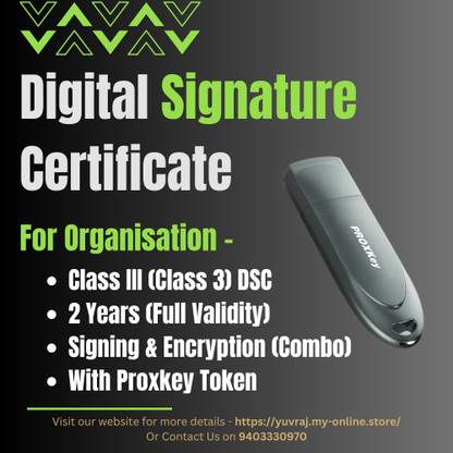 Pantasign DSC for Organisation with Signing & Encryption (2 Years Validity) 2YDSCOSE