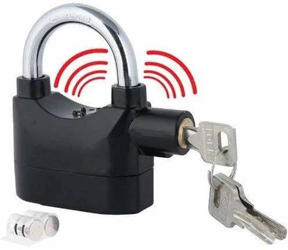 Minso Alarm Padlock for Home, Office, Shop lock