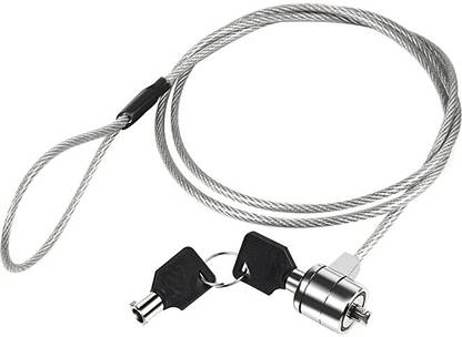 EKRAJ Laptop Key Security Lock With 2 Keys Support Almost Laptop Models