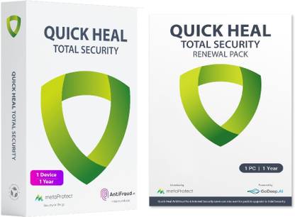 QUICK HEAL Total Security 1 User 16 Months