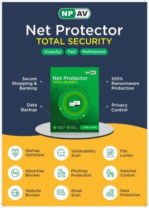 Net Protector Total Security 1 User 1 Year