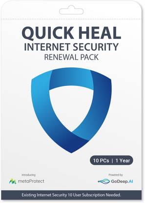 QUICK HEAL Internet Security 2 User 1 Year (Renewal)