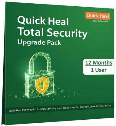 QUICK HEAL Total Security 1 User 1 Year (Renewal)