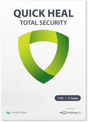 QUICK HEAL Total Security 1.0 User 3 Years