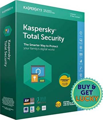 Kaspersky Total Security 1 User 3 Years