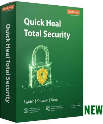 QUICK HEAL Total Security 2 User 1 Year