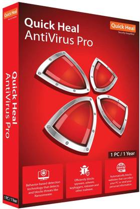 QUICK HEAL Anti-virus 1 User 1 Year