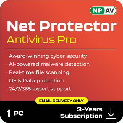 Net Protector Anti-virus 1 User 3 Years
