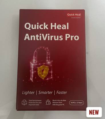 QUICK HEAL Anti-virus 10 User 3 Years