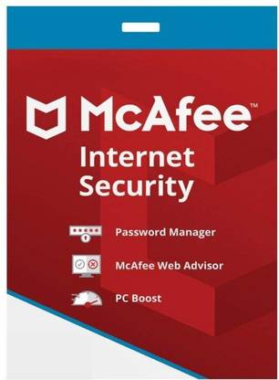 McAfee Internet Security 1 User 3 Years