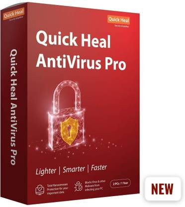 QUICK HEAL Anti-virus 2 User 1 Year