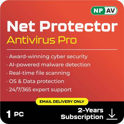 Net Protector Anti-virus 1 User 2 Years