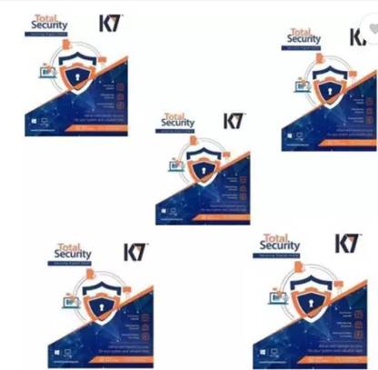 K7 Total Security 5 User 1 Year