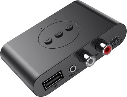 Etzin Bluetooth 5.3 Audio Receiver Wireless RCA Bluetooth Adapter Media Streaming Device