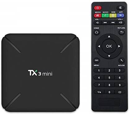 coolcold TX3 Mini S905W 1+8GB Android 7.1 4K TV Box with Alice UI WiFi LAN Smart TV Box Media Streaming Device