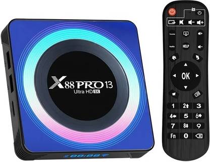 Omex X88 PRO 13. Android 4GB 64GB Wifi BT5.0 Wifi6 dual band Wi-Fi Smart Box Media Streaming Device