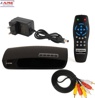 Alpine Alpha One Sd (Plastic)New High Quality Avc Free To Air Digital Set Top Box Media Streaming Device