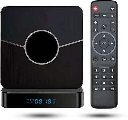 Octec 4K HD IPTV Set-Top Box|Android 11|4GB RAM | 64GB Storage | 5G Wi-Fi | Quad-Core Media Streaming Device
