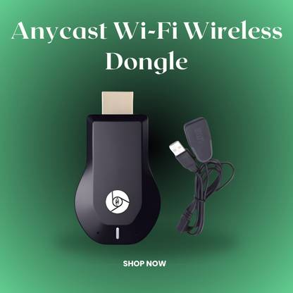 Clairbell AnyCast Wi-Fi Wireless Display Dongle Wireless Tv device by amazon primeR247 Media Streaming Device