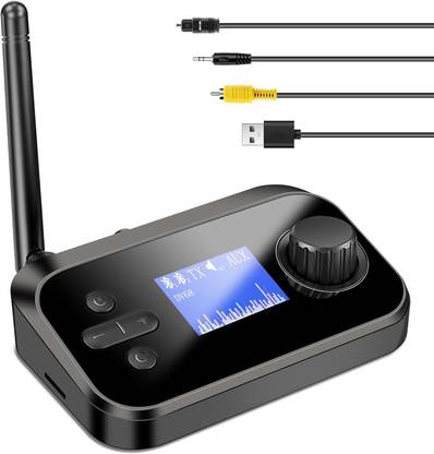 Tobo Bluetooth Receiver and Transmitter, Bluetooth 5.3, Support 2 Headsets TD-1182WA Media Streaming Device