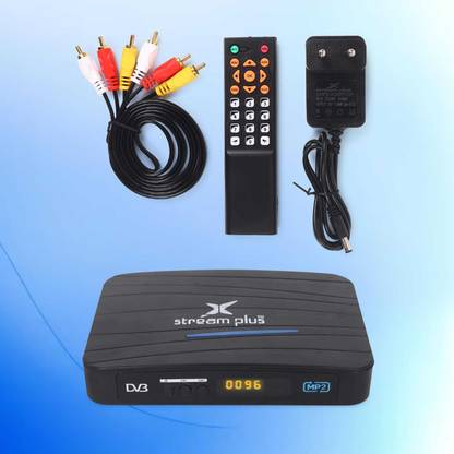STREAM PLUS NEW HIGH QUALITY MPEG-2 AVC DIGITAL SET TOP BOX GET LIFETIME FREE TV CHANNELS Media Streaming Device