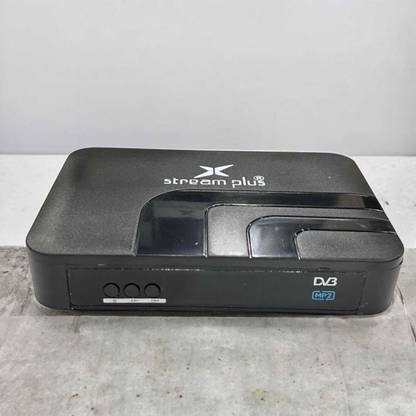 STREAM PLUS 1010 MPEG-2 SD DVB-S Digital FTA Set-Top Box GET LIFETIME FREE TV Free Box Media Streaming Device