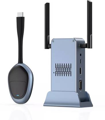microware Wireless HDMI Extender Audio Video Transmitter and Receiver HD Signal 50 Meter Media Streaming Device