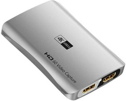 Tobo Video Capture Cards 1080p 60fps, 4k HDMI Capture Card Nintendo Switch, Media Streaming Device