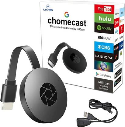 MARS Wi-Fi Display Dongle Stick for TV Media: Chromecast Portable Wireless Media Streaming Device