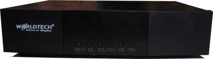 Eboxi WORLDTECH mpeg-2 Set Top Box Life Time Free To Air dd channel Media Streaming Device