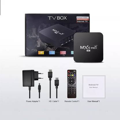 RGMS Original MXQ PRO 4K 5G Android TV Box NEW UI Limited Edition with Expansion Pack Media Streaming Device