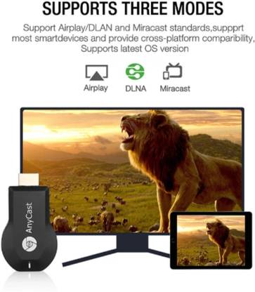 OSWORLD Best Anycast Wireless WiFi 1080P HDMI Display TV Dongle Anycast M9 Plus Receiver Media Streaming Device
