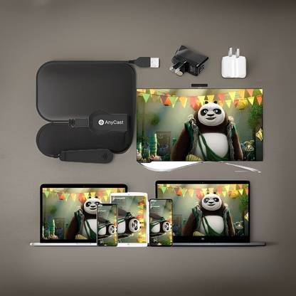 GUGGU T49_Anycast Ultra HD Wireless Miracast HDMI Dongle for Screen Mirroring Media Streaming Device