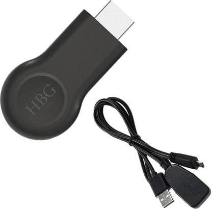 HumBiG MX Pro Wireles Display Adapter Miracast Streaming Receiver Dongle for TV 4K HDMI Media Streaming Device